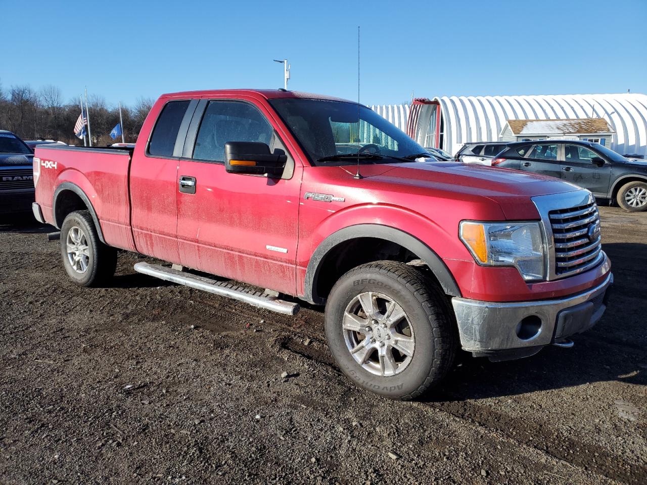 2012 Ford F-150 VIN 1FTFX1ET5CFC86203 Copart auction photo, rear end / minor dent/scratches damage thumbnail 4
