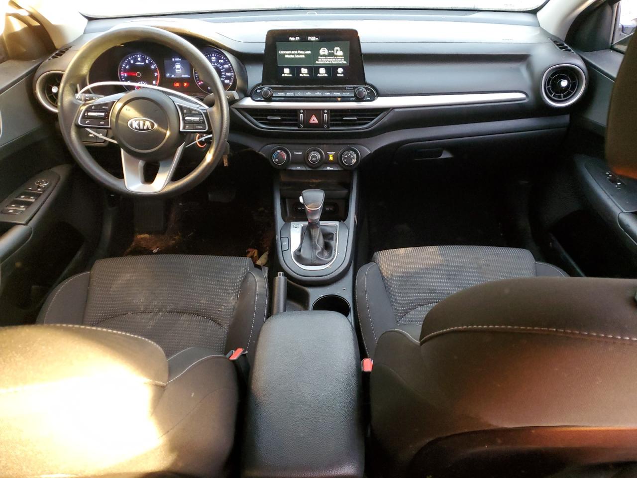 2020 KIA Forte VIN 3KPF24AD7LE145352 Copart auction photo, side damage thumbnail 8