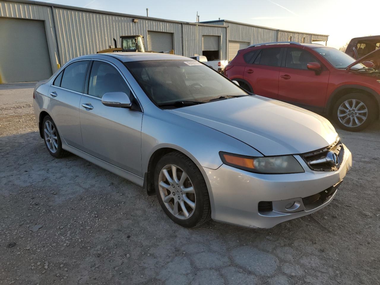 2008 Acura TSX VIN JH4CL96928C004574 Copart auction photo, front end damage thumbnail 4