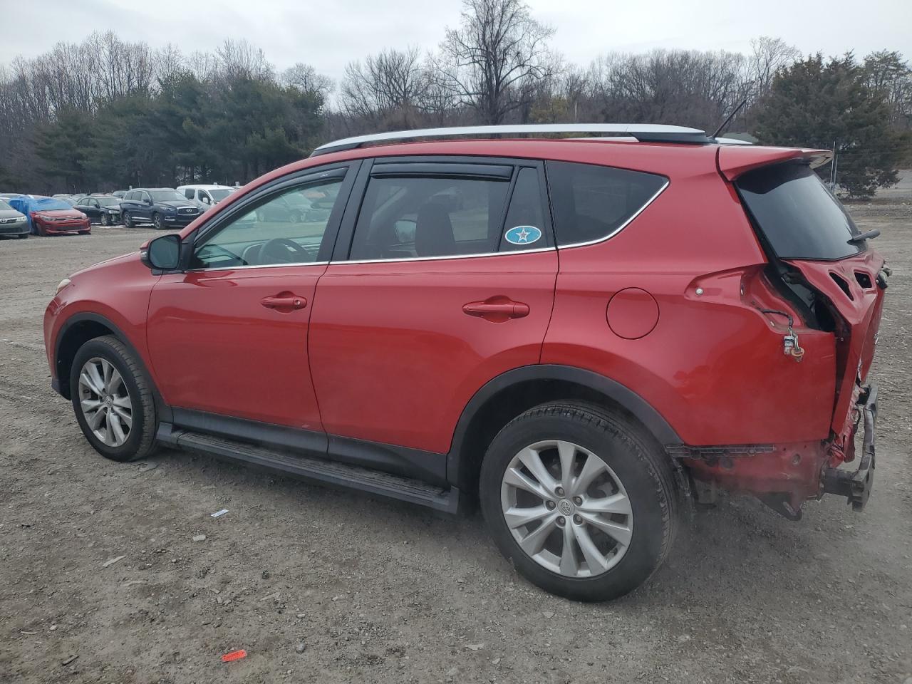 2015 Toyota RAV 4 VIN 2T3DFREV3FW241886 Copart auction photo, rear end damage thumbnail 2