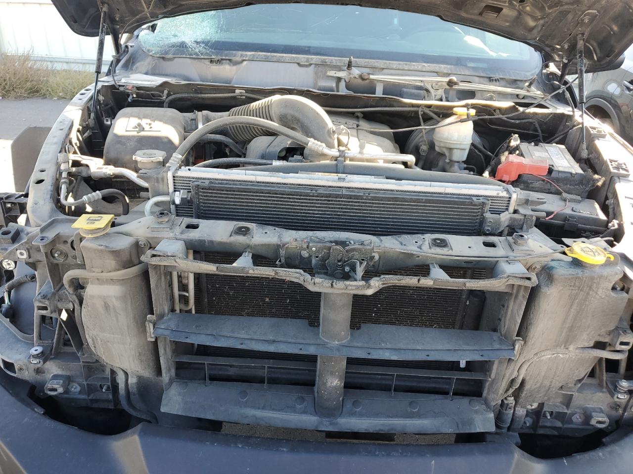 2017 RAM 1500 VIN 1C6RR7YT7HS711156 Copart auction photo, side damage thumbnail 11