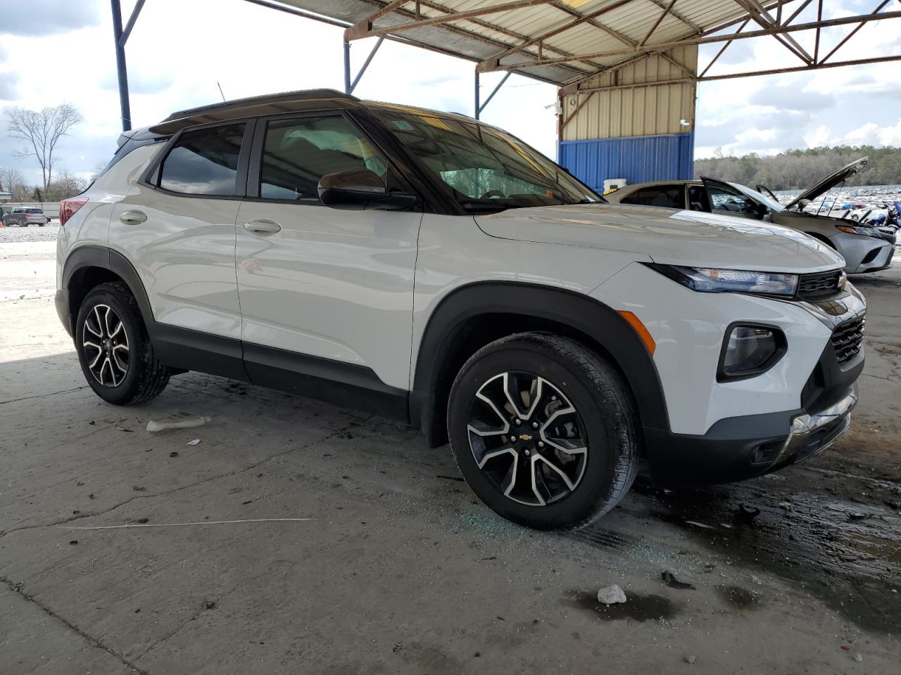 2022 Chevrolet TrailBlazer VIN KL79MSSL1NB024427 Copart auction photo, rear end damage thumbnail 4