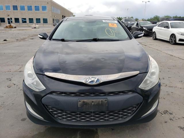 2012 Hyundai Sonata VIN KMHEC4A42CA046137 Copart auction photo, rear end / hail damage thumbnail 5