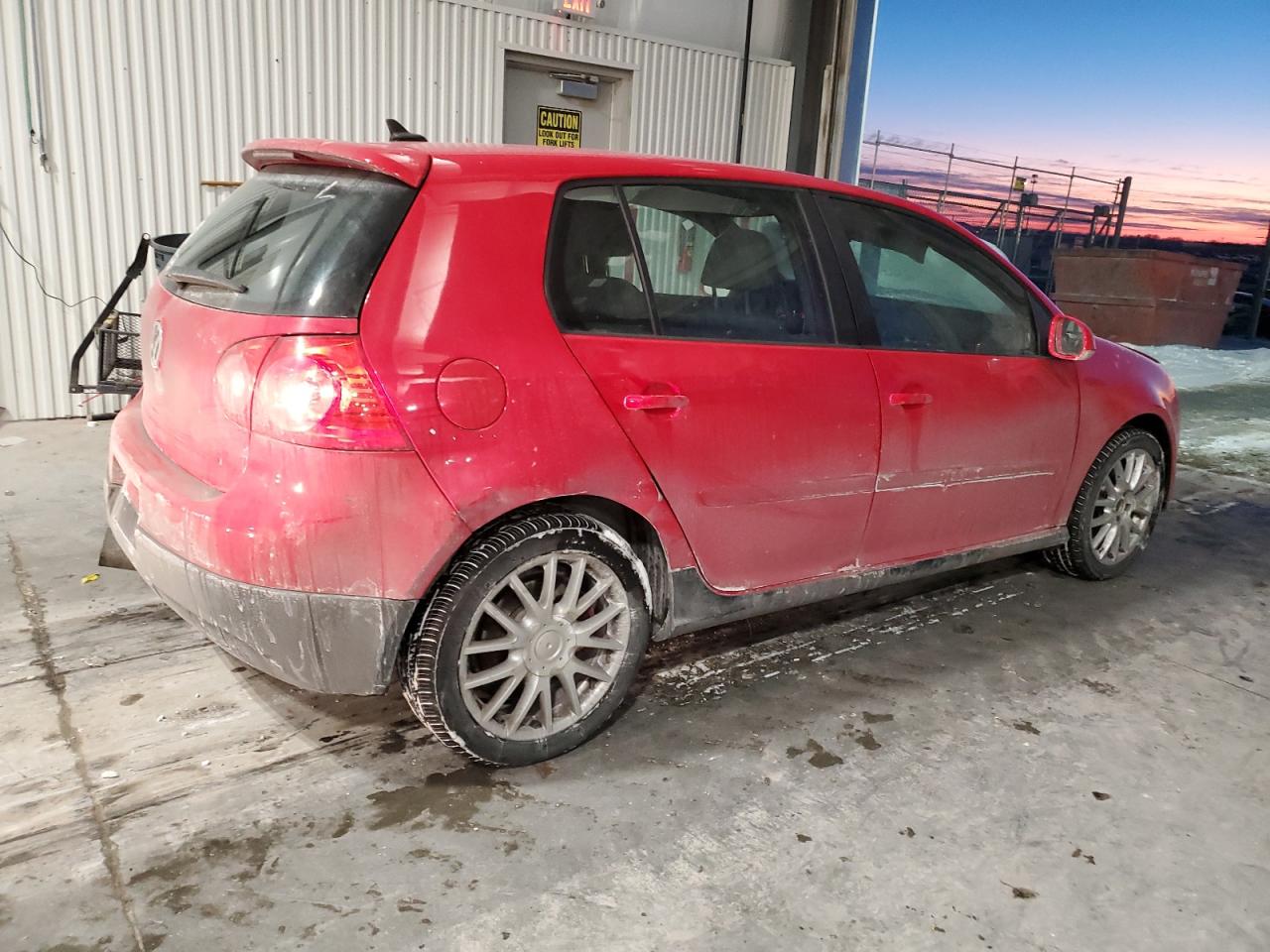 2007 Volkswagen GTI VIN WVWHV71K67W029555 Copart auction photo, side damage thumbnail 3