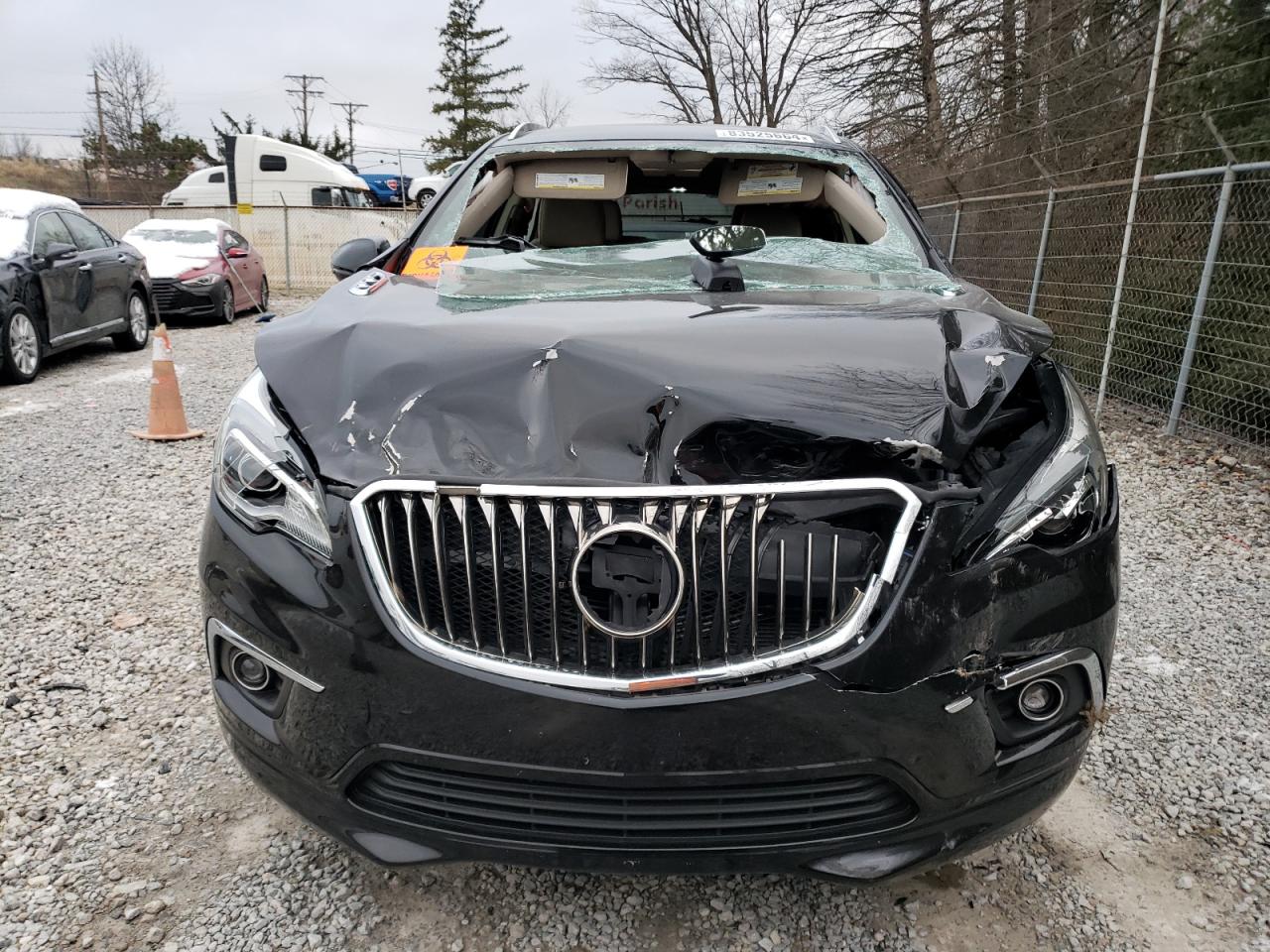 2017 Buick Envision VIN LRBFXBSA8HD008440 Copart auction photo, rollover damage thumbnail 5