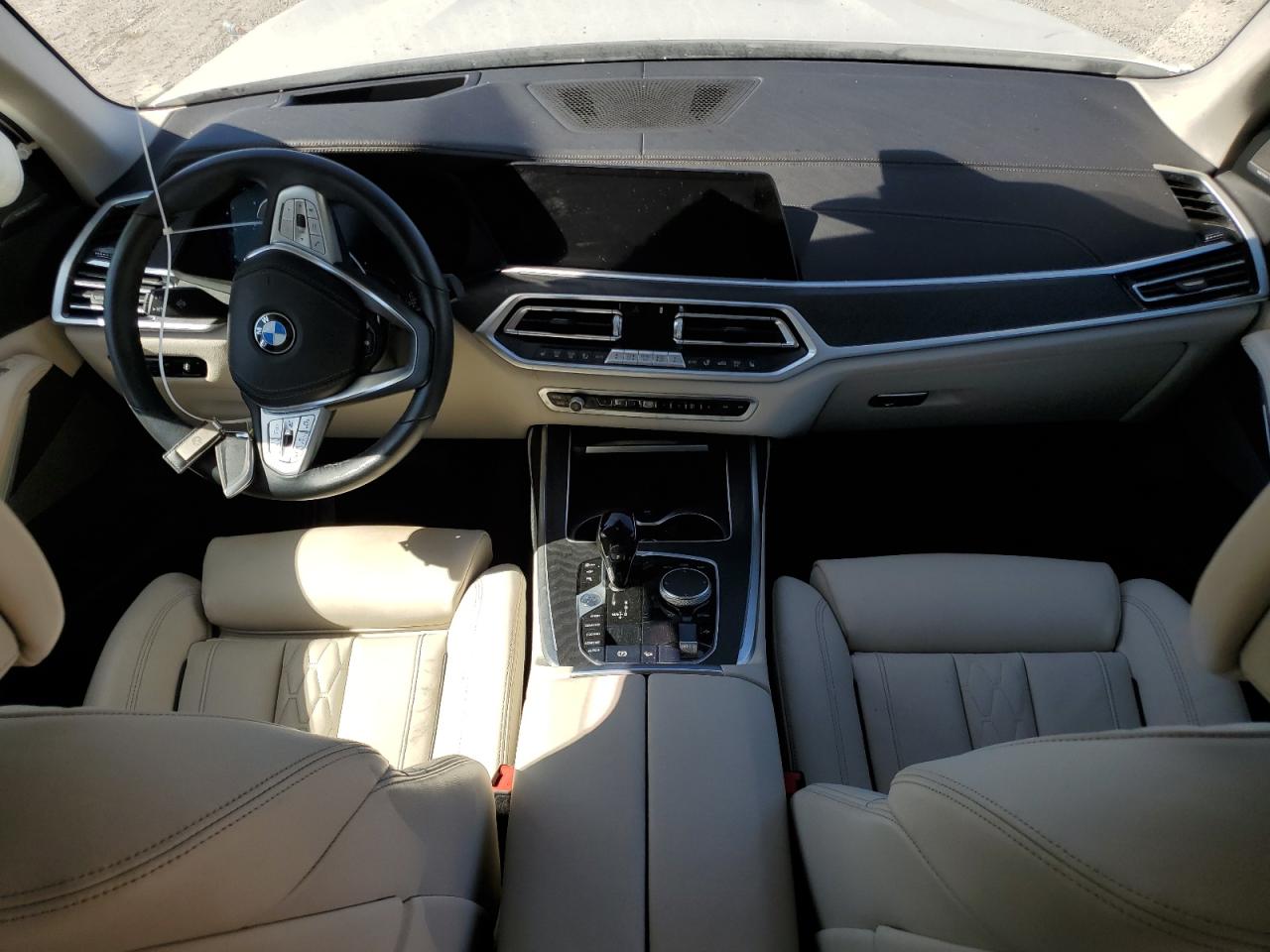 2022 BMW X7 VIN 5UXCW2C06N9N12916 Copart auction photo, front end damage thumbnail 8