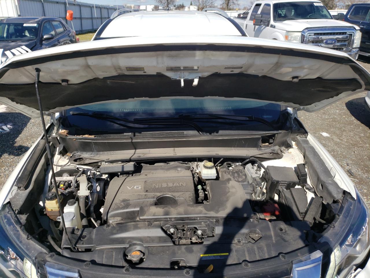 2018 Nissan Pathfinder VIN 5N1DR2MM1JC671172 Copart auction photo, front end / rear end damage thumbnail 12
