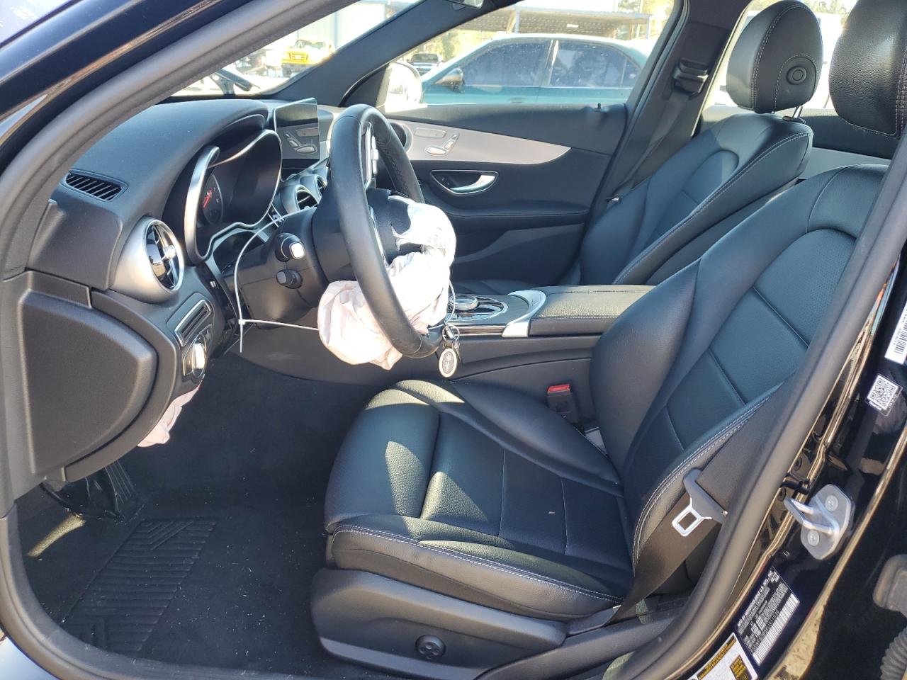 2019 Mercedes-Benz C-klasse VIN 55SWF8DB5KU311039 Copart auction photo, front end damage thumbnail 7