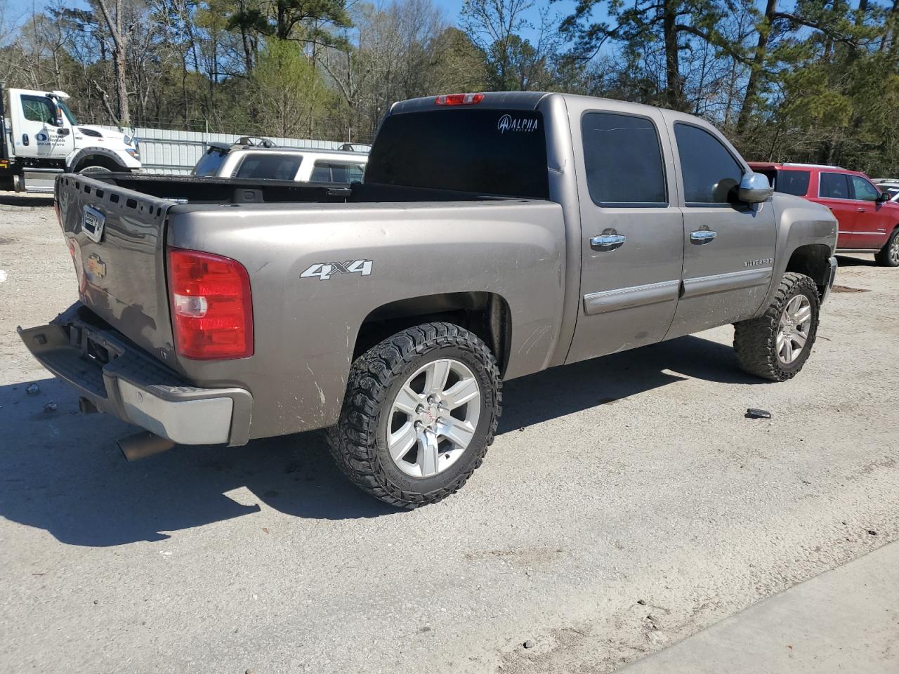 2012 Chevrolet Silverado VIN 3GCPKSE74CG271394 Copart auction photo, rear end damage thumbnail 3