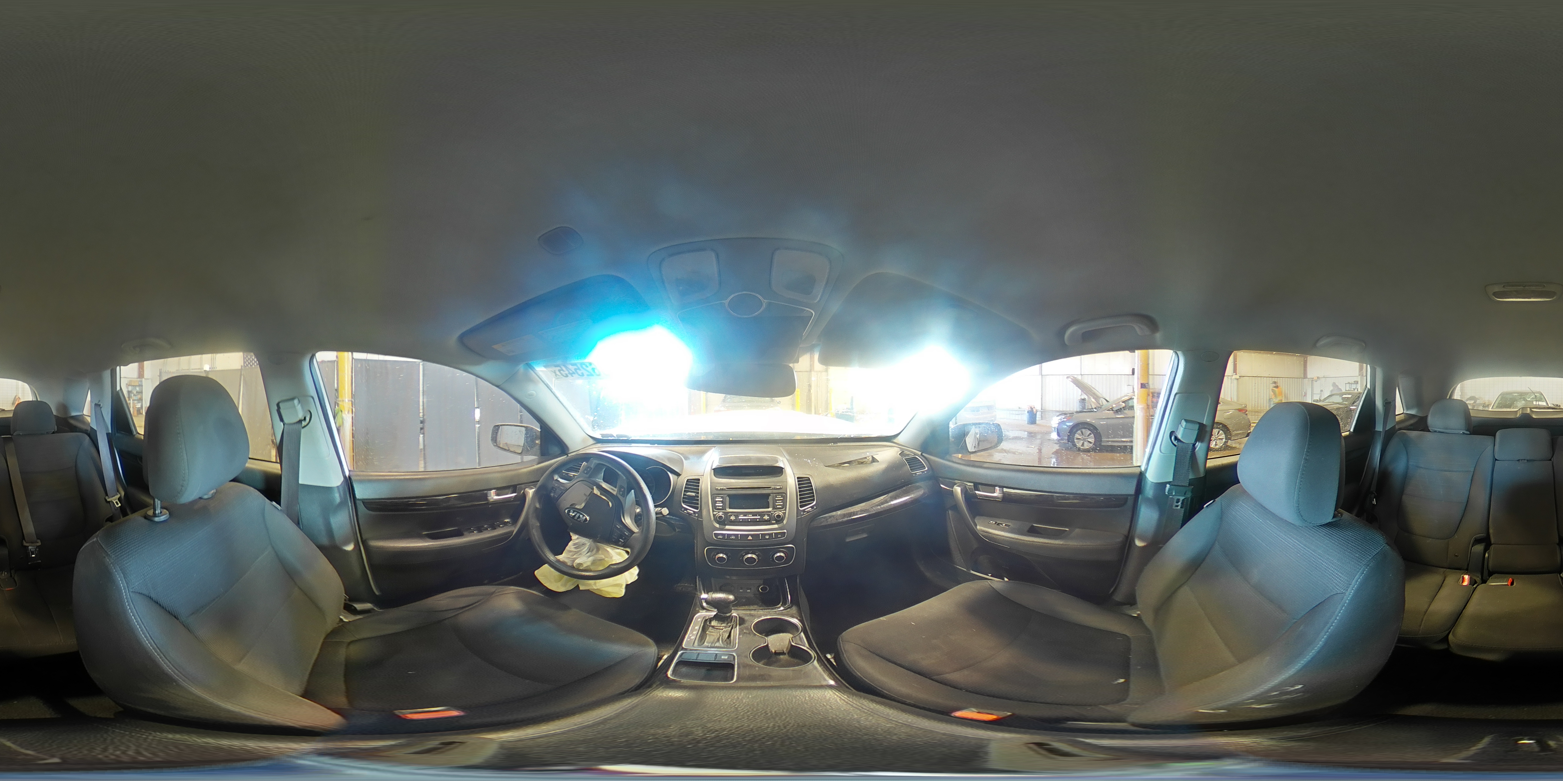 2014 KIA Sorento VIN 5XYKT3A69EG515777 Copart auction photo, front end damage thumbnail 16