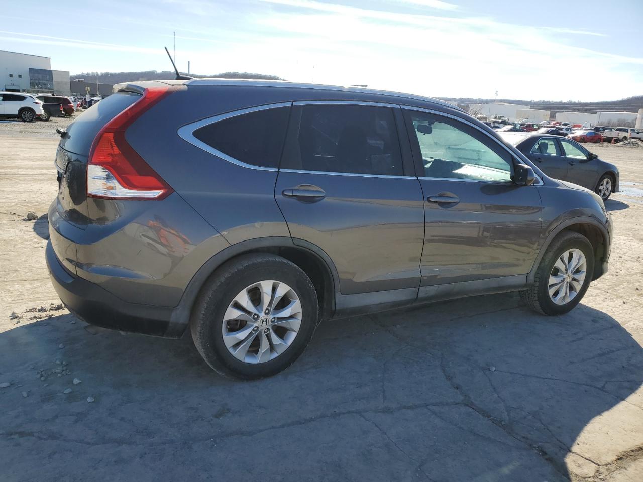 2013 Honda CR-V VIN 2HKRM3H72DH524709 Copart auction photo, front end damage thumbnail 3