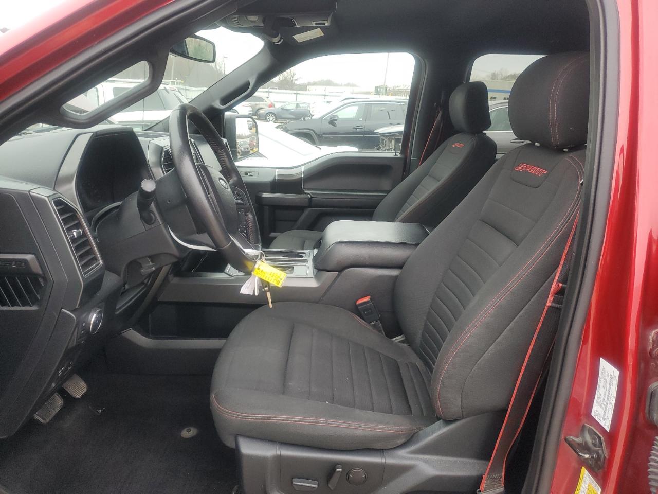 2019 Ford F-150 VIN 1FTEW1E43KFC90627 Copart auction photo, front end damage thumbnail 7