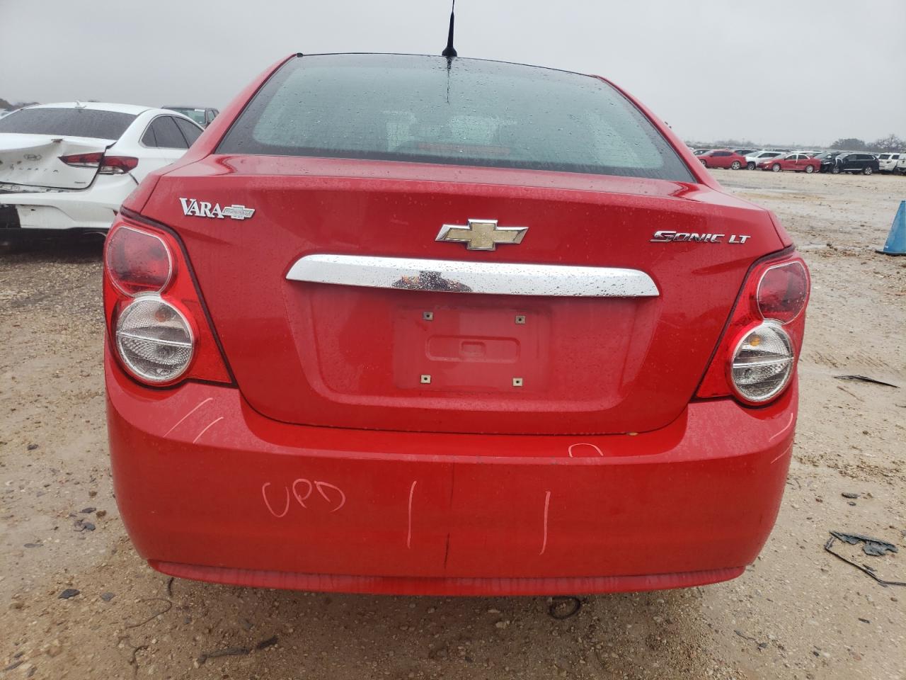 2012 Chevrolet Sonic VIN 1G1JC5SH9C4108070 Copart auction photo, side / minor dent/scratches damage thumbnail 6