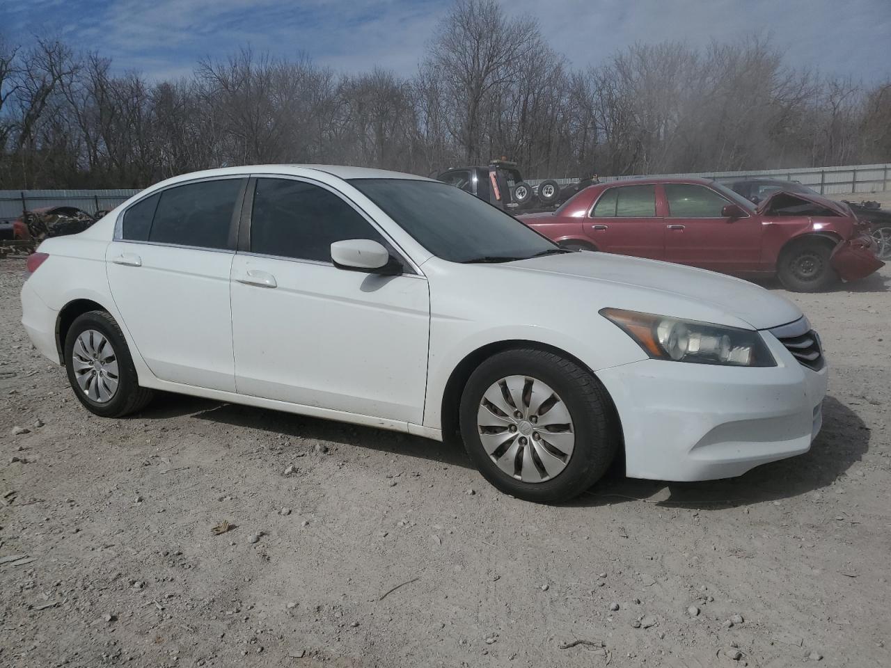 2012 Honda Accord VIN 1HGCP2F35CA002168 Copart auction photo, side / rear end damage thumbnail 4