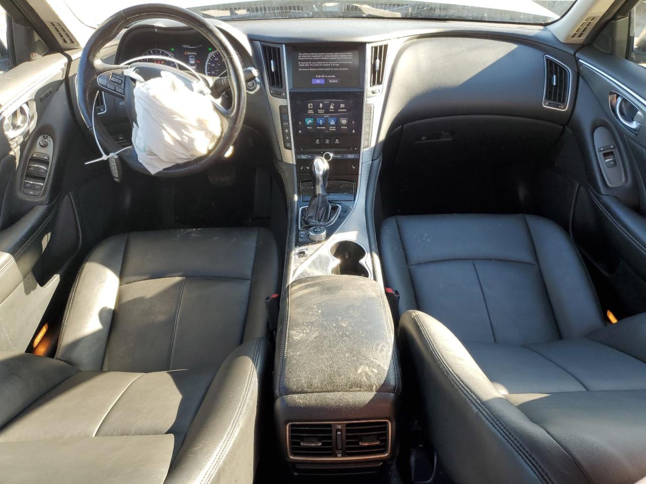 2016 Infiniti Q50 VIN JN1EV7AP8GM302332 Copart auction photo, front end / minor dent/scratches damage thumbnail 8