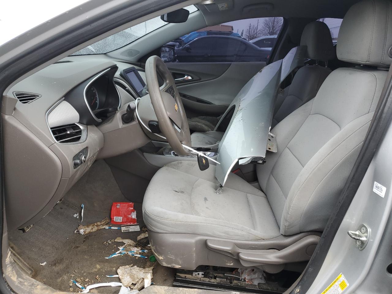 2018 Chevrolet Malibu VIN 1G1ZB5ST5JF141367 Copart auction photo, front end / side damage thumbnail 7