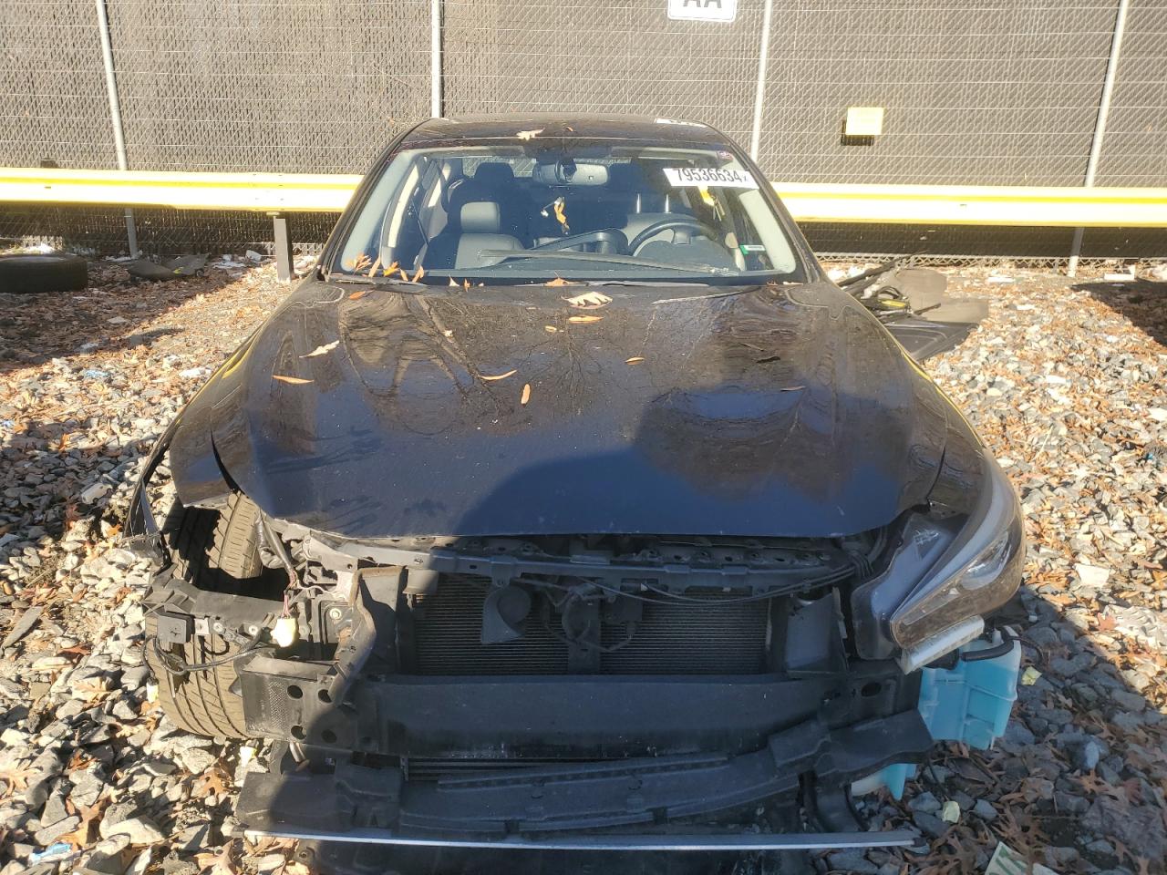 2017 Infiniti Q50 VIN JN1CV7ARXHM682154 Copart auction photo, all over damage thumbnail 5