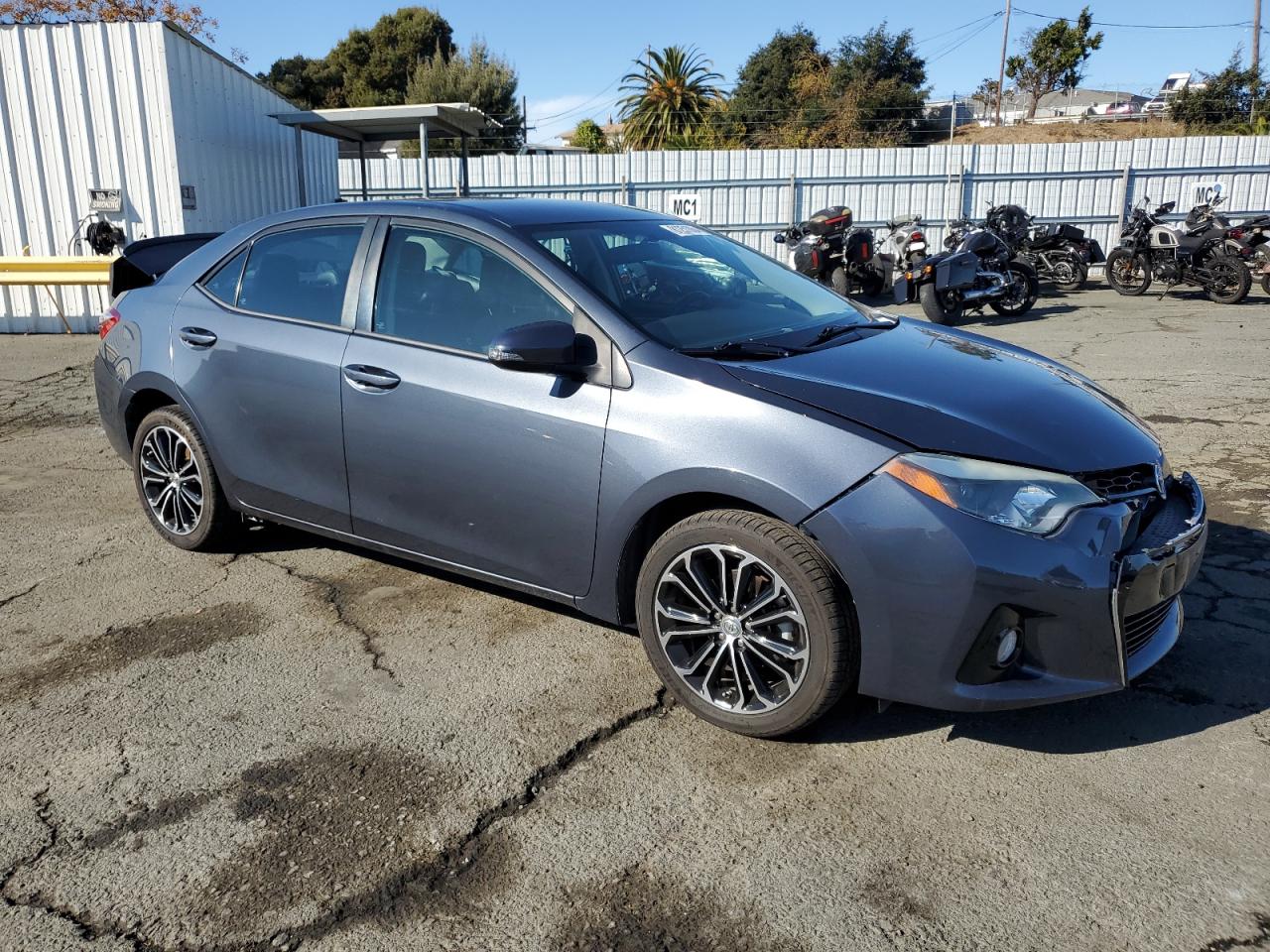 2016 Toyota Corolla VIN 5YFBURHE1GP417824 Copart auction photo, all over damage thumbnail 4