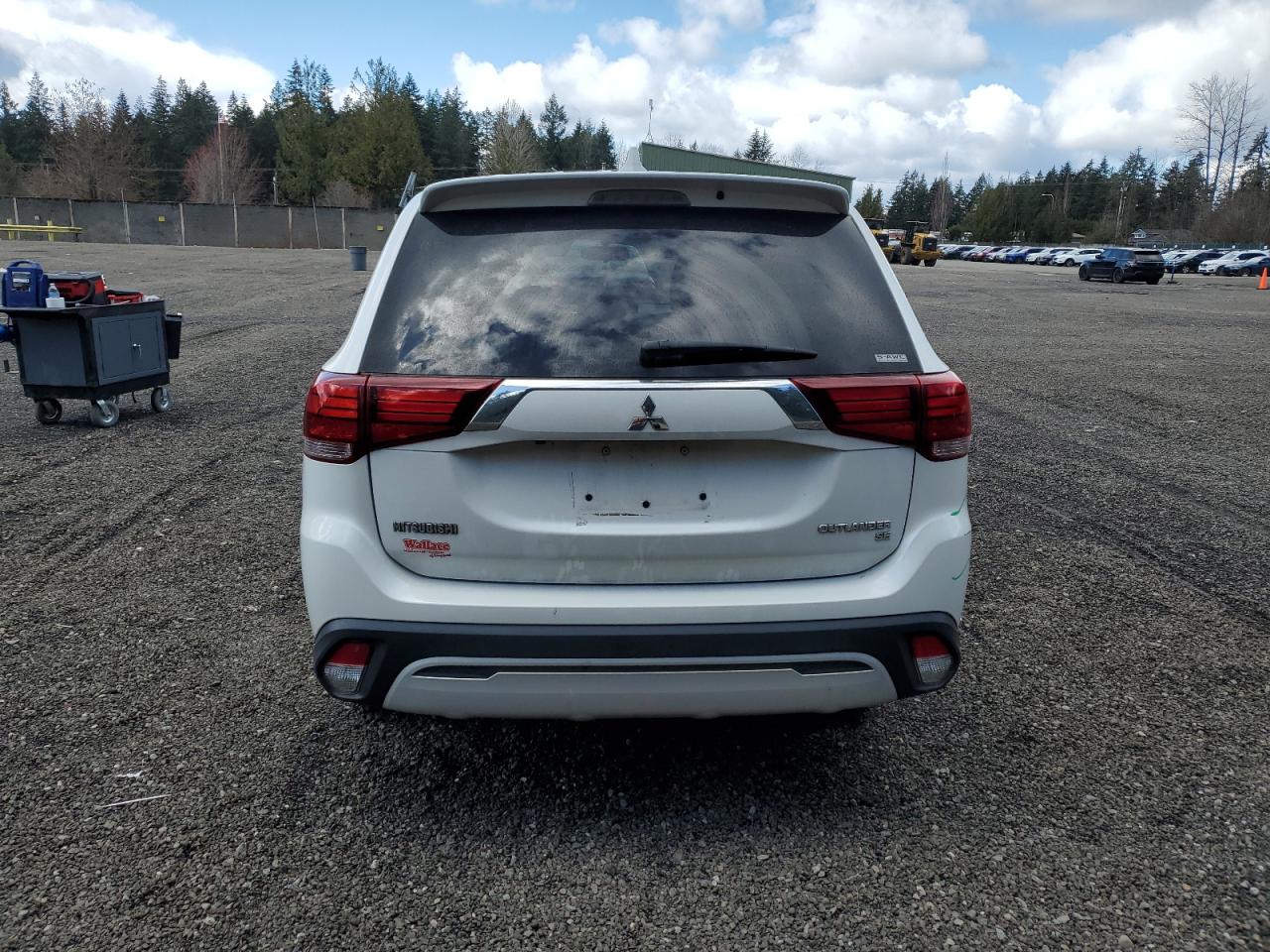 2019 Mitsubishi Outlander VIN JA4AZ3A37KZ055381 Copart auction photo, side damage thumbnail 6