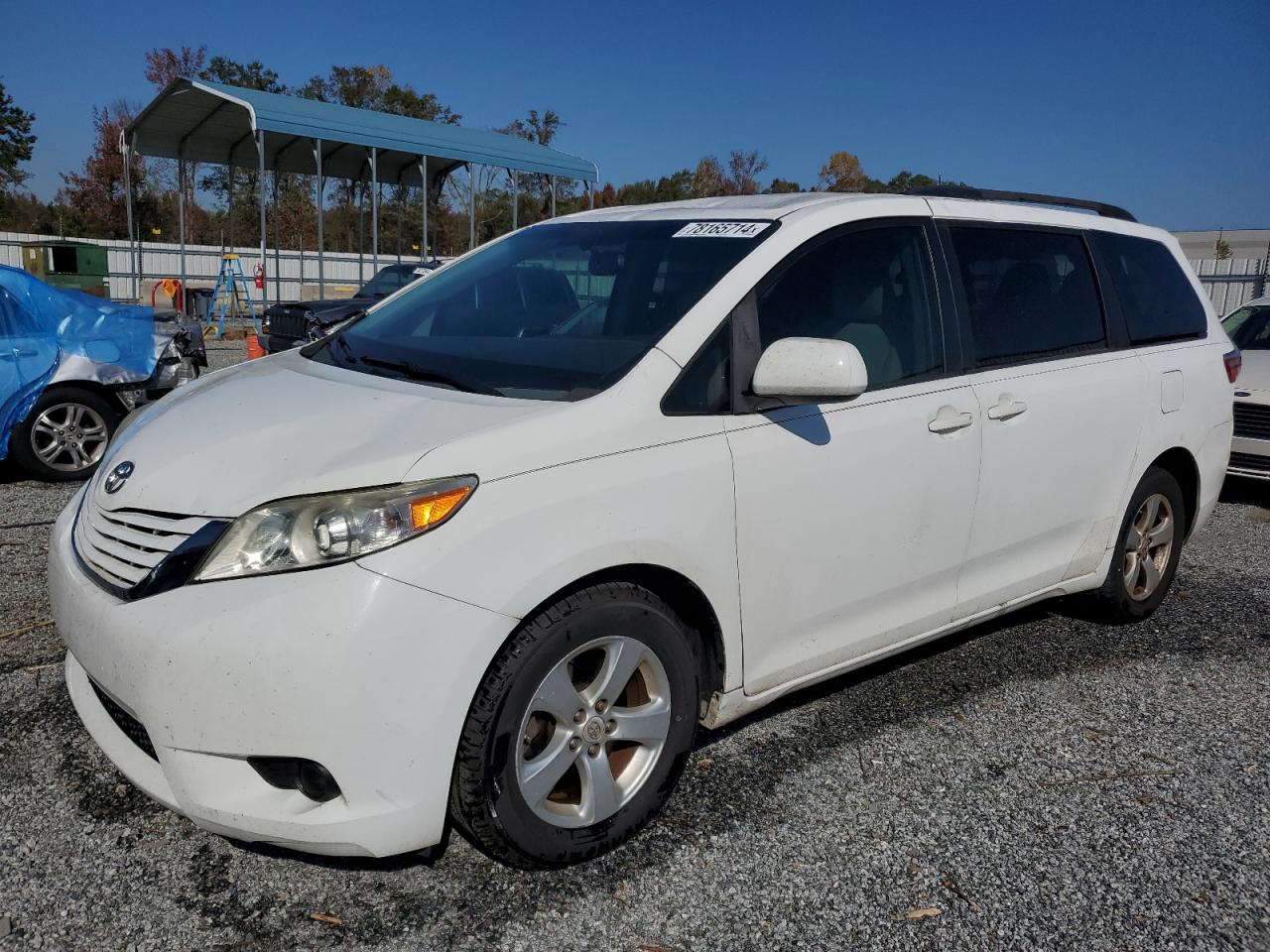 2015 Toyota Sienna VIN 5TDJK3DC6FS101974