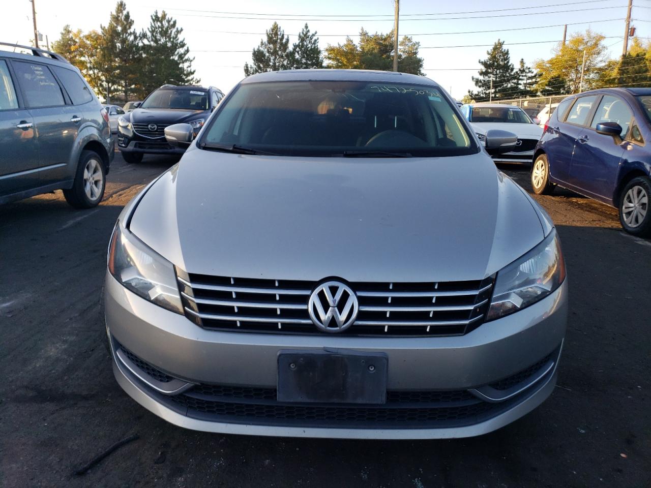 2014 Volkswagen Passat VIN 1VWBN7A32EC099211 Copart auction photo, side damage thumbnail 5