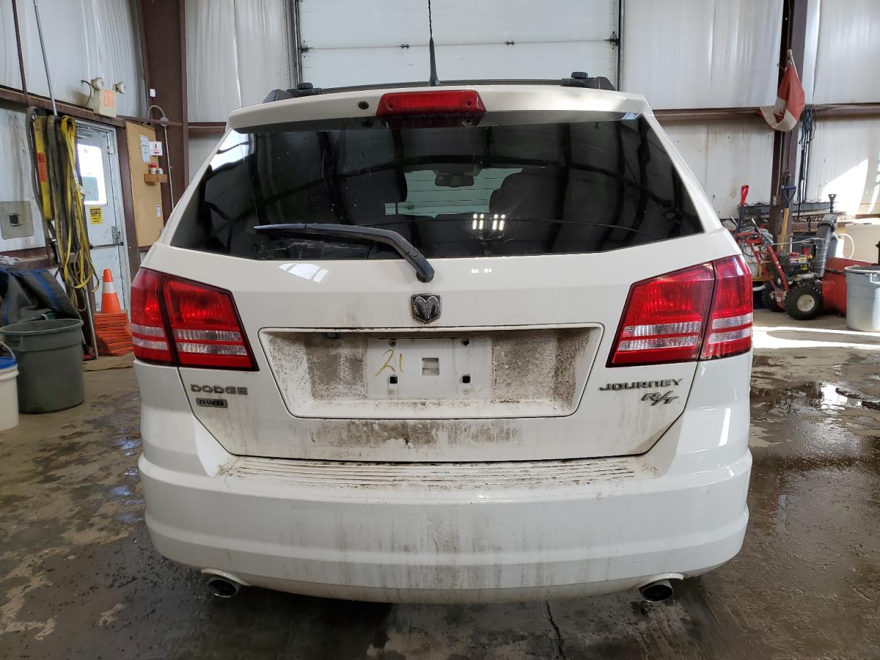 2010 Dodge Journey VIN 3D4PH6FV5AT153638 Copart auction photo, front end / rear end damage thumbnail 6
