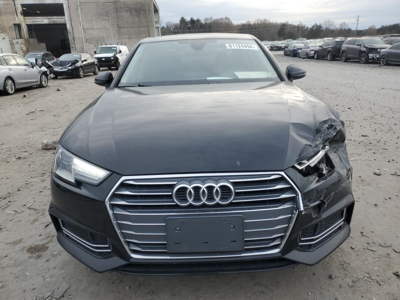 2017 Audi A4 VIN WAUKMAF43HN051176 Copart auction photo, rear end / front end damage thumbnail 5