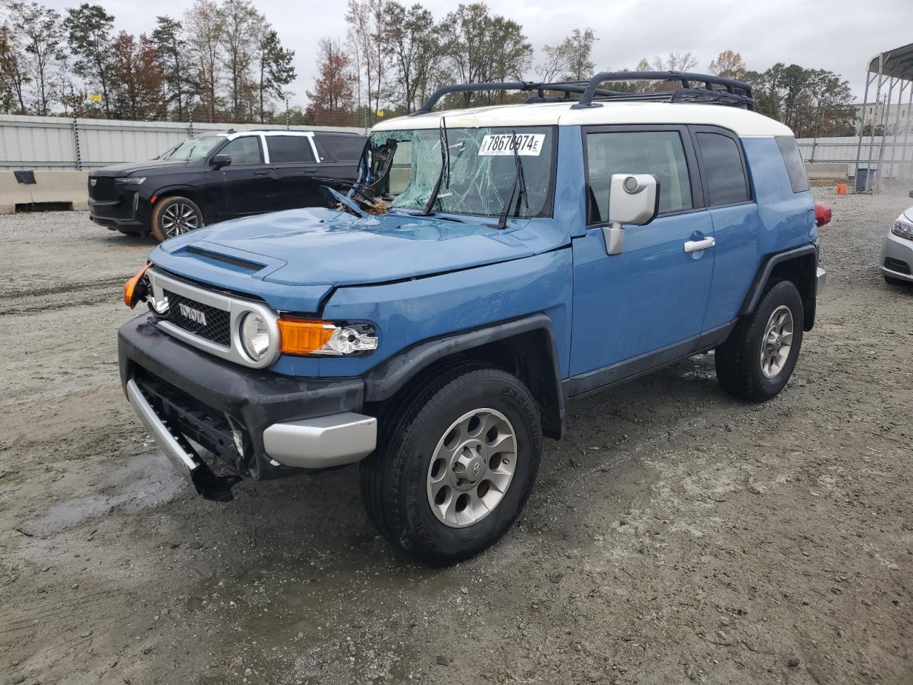 2012 Toyota FJ Cruiser VIN JTEBU4BF6CK125997