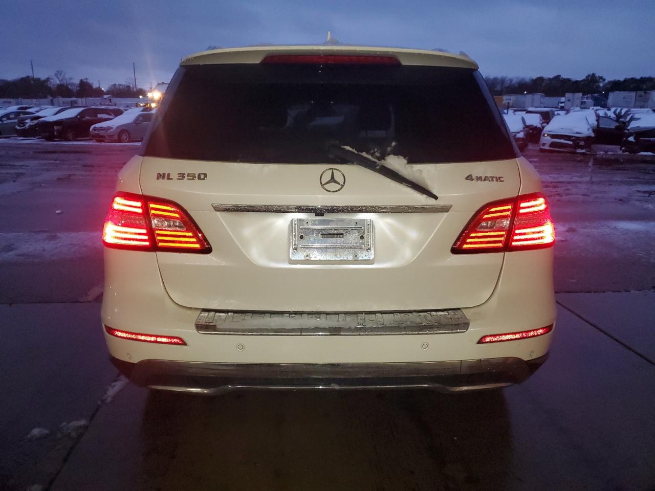 2012 Mercedes-Benz M-klasse VIN 4JGDA5HB5CA055765 Copart auction photo, side damage thumbnail 6