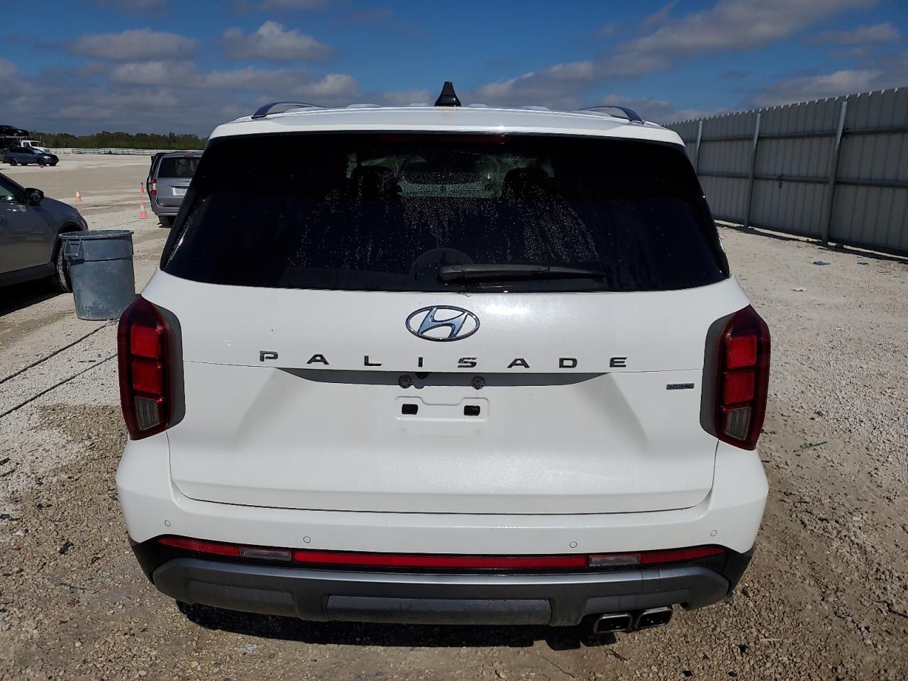 2023 Hyundai Palisade VIN KM8R2DGE2PU576505 Copart auction photo, front end / minor dent/scratches damage thumbnail 6