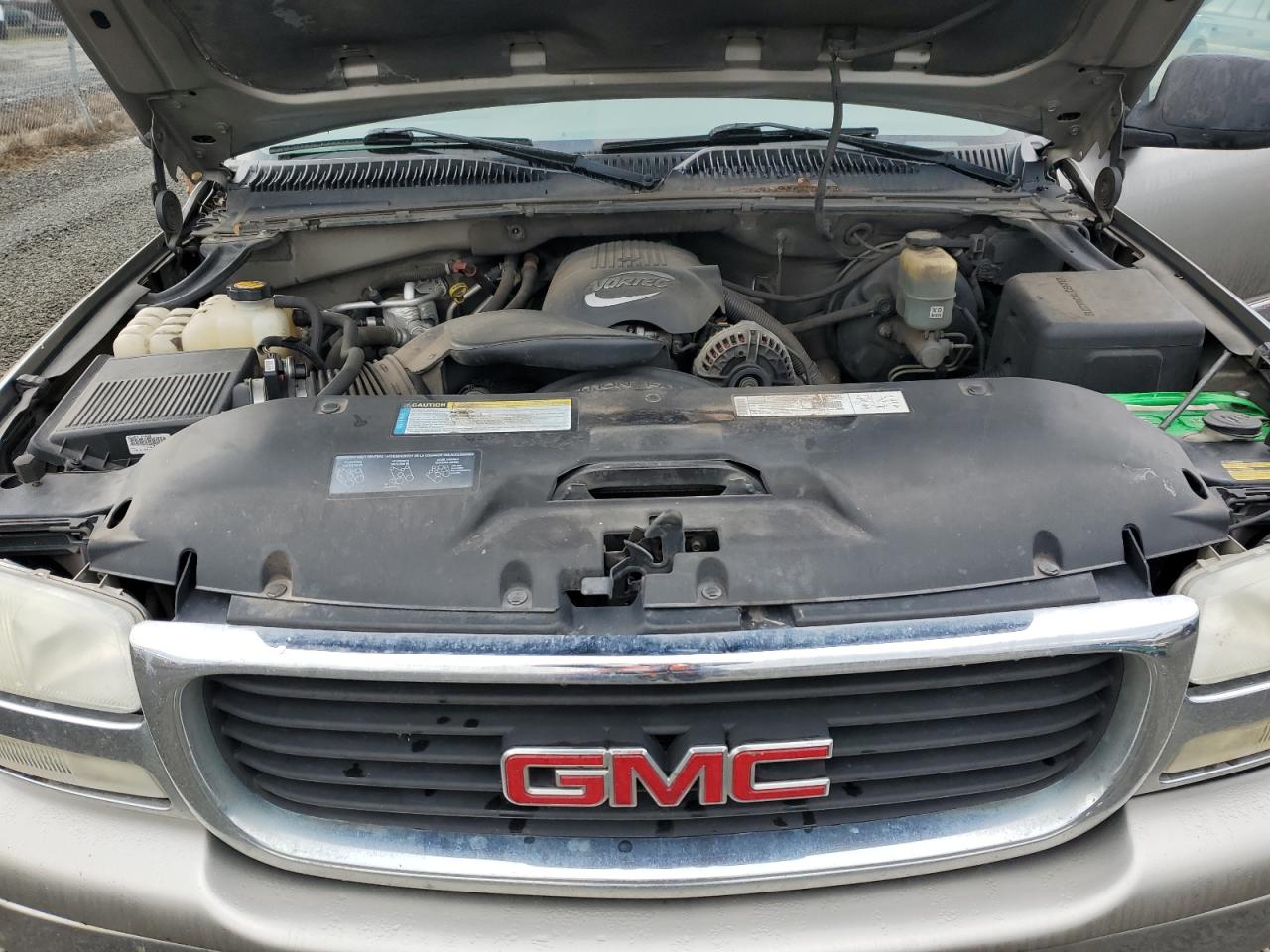 2001 GMC Yukon VIN 3GKFK16T61G203522 Copart auction photo, side damage thumbnail 12