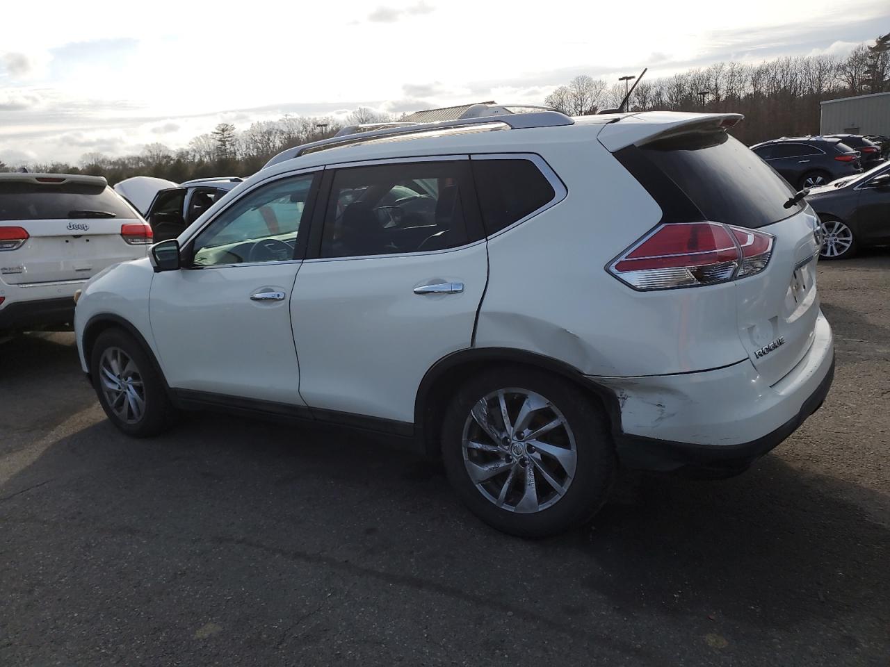 2014 Nissan Rogue VIN 5N1AT2MV4EC836764 Copart auction photo, rear end damage thumbnail 2