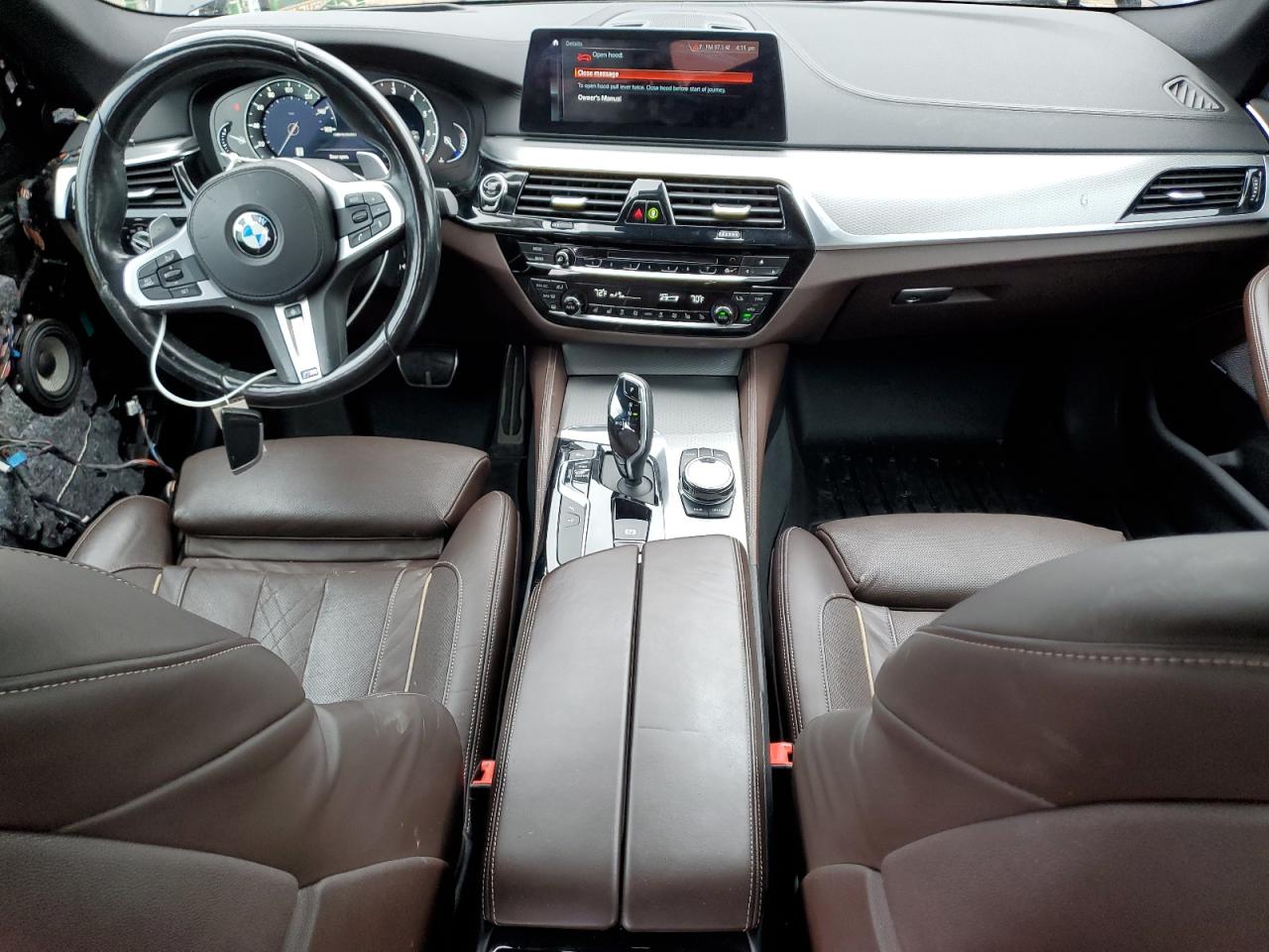 2018 BMW M5 VIN WBAJB9C58JB049475 Copart auction photo, front end damage thumbnail 8