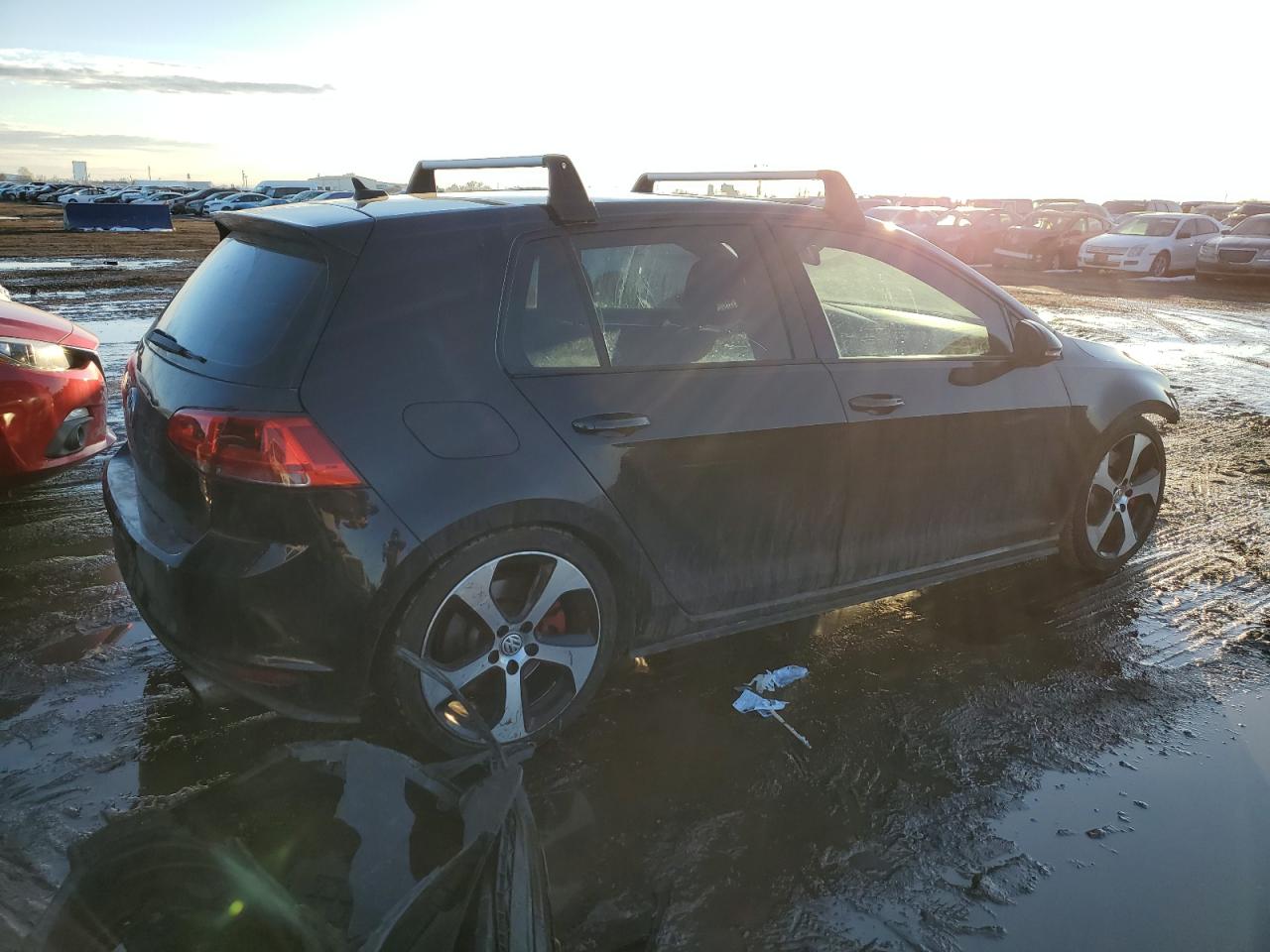 2017 Volkswagen GTI VIN 3VW447AU6HM044994 Copart auction photo, front end damage thumbnail 3