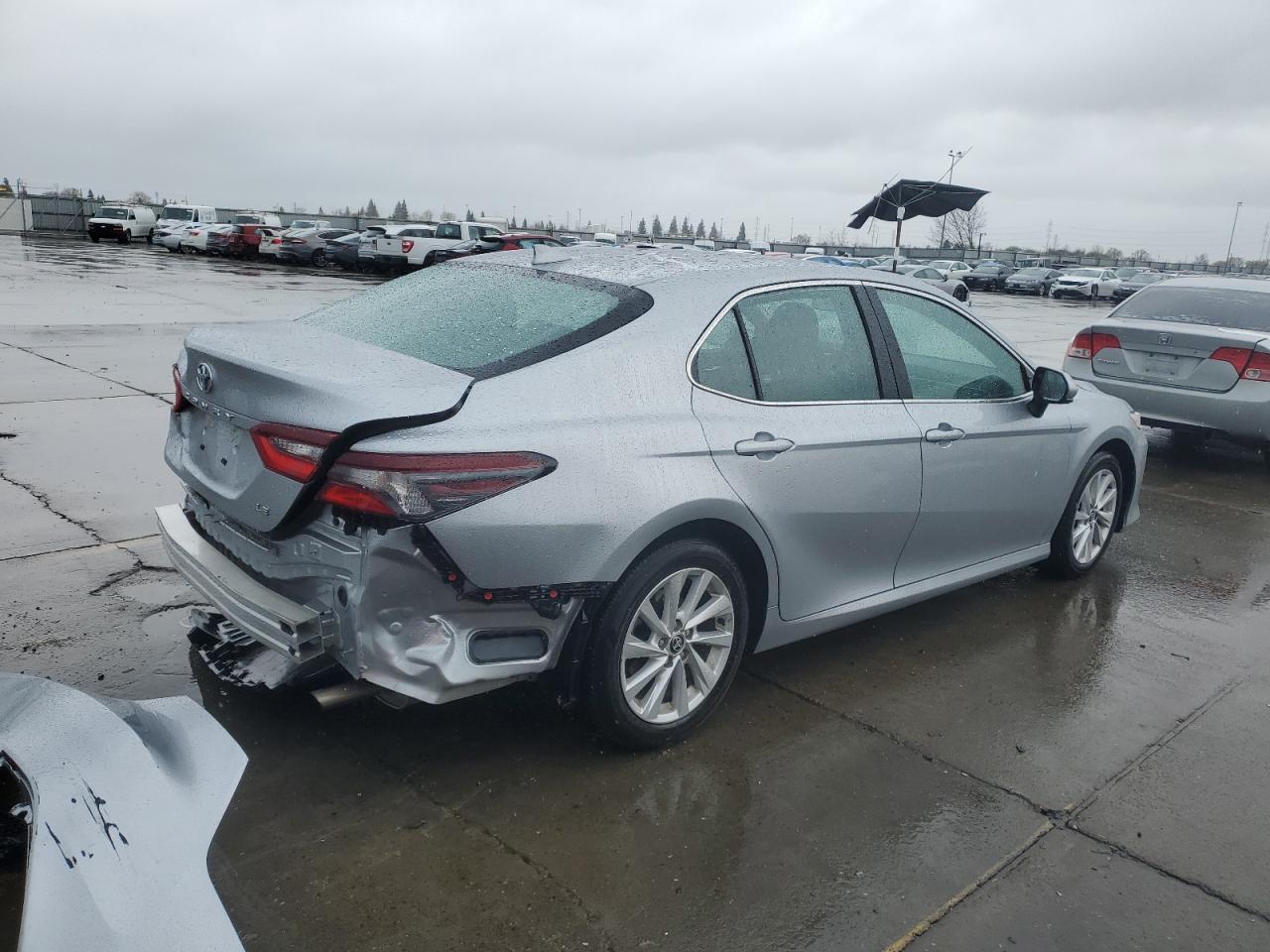 2024 Toyota Camry VIN 4T1C11AK4RU903981 Copart auction photo, rear end damage thumbnail 3