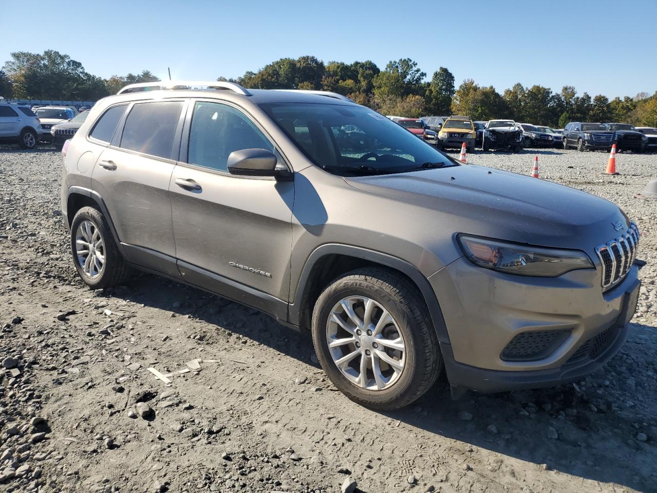 2020 Jeep Grand Cherokee VIN 1C4PJLCB5LD582278 Copart auction photo, front end damage thumbnail 4