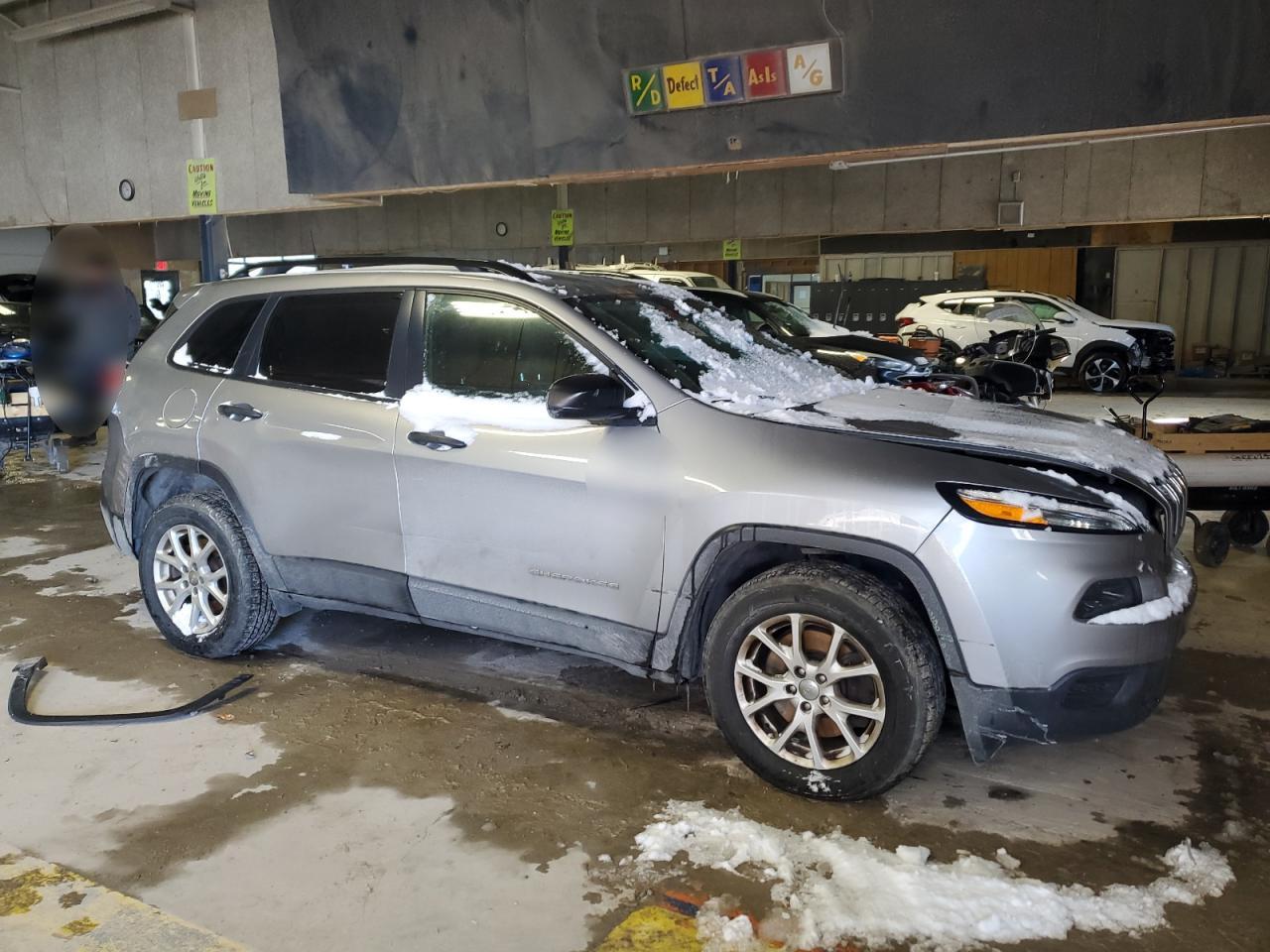2017 Jeep Grand Cherokee VIN 1C4PJMAB7HW658278 Copart auction photo, front end / minor dent/scratches damage thumbnail 4