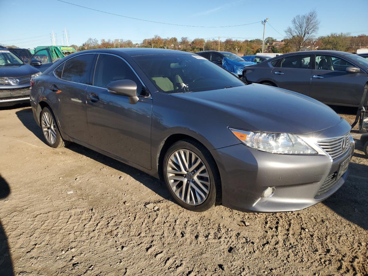 2013 Lexus ES VIN JTHBK1GG8D2051251 Copart auction photo, side / rear end damage thumbnail 4
