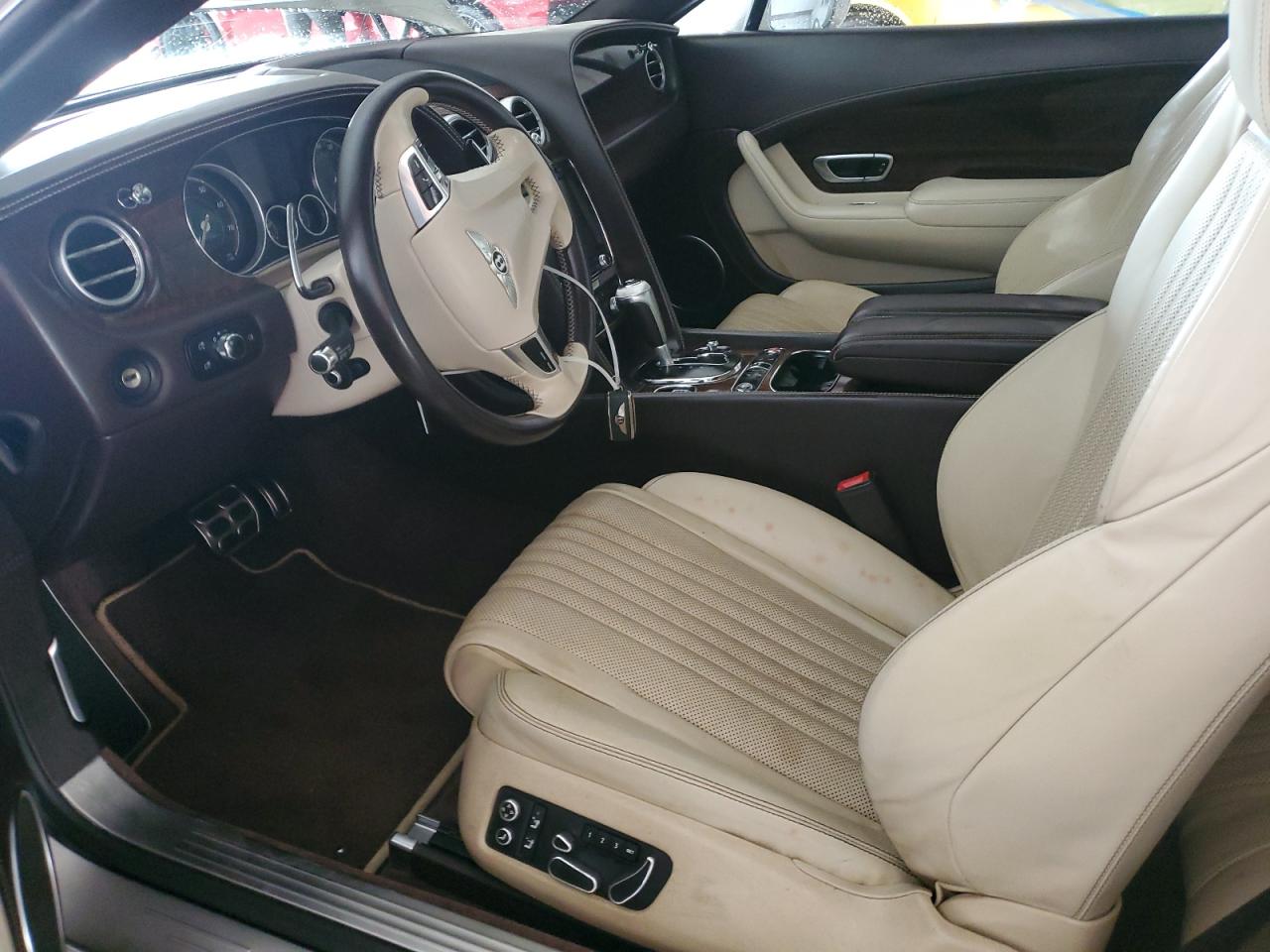 2016 Bentley Continental VIN SCBGT3ZA2GC054995 Copart auction photo, water/flood damage thumbnail 7