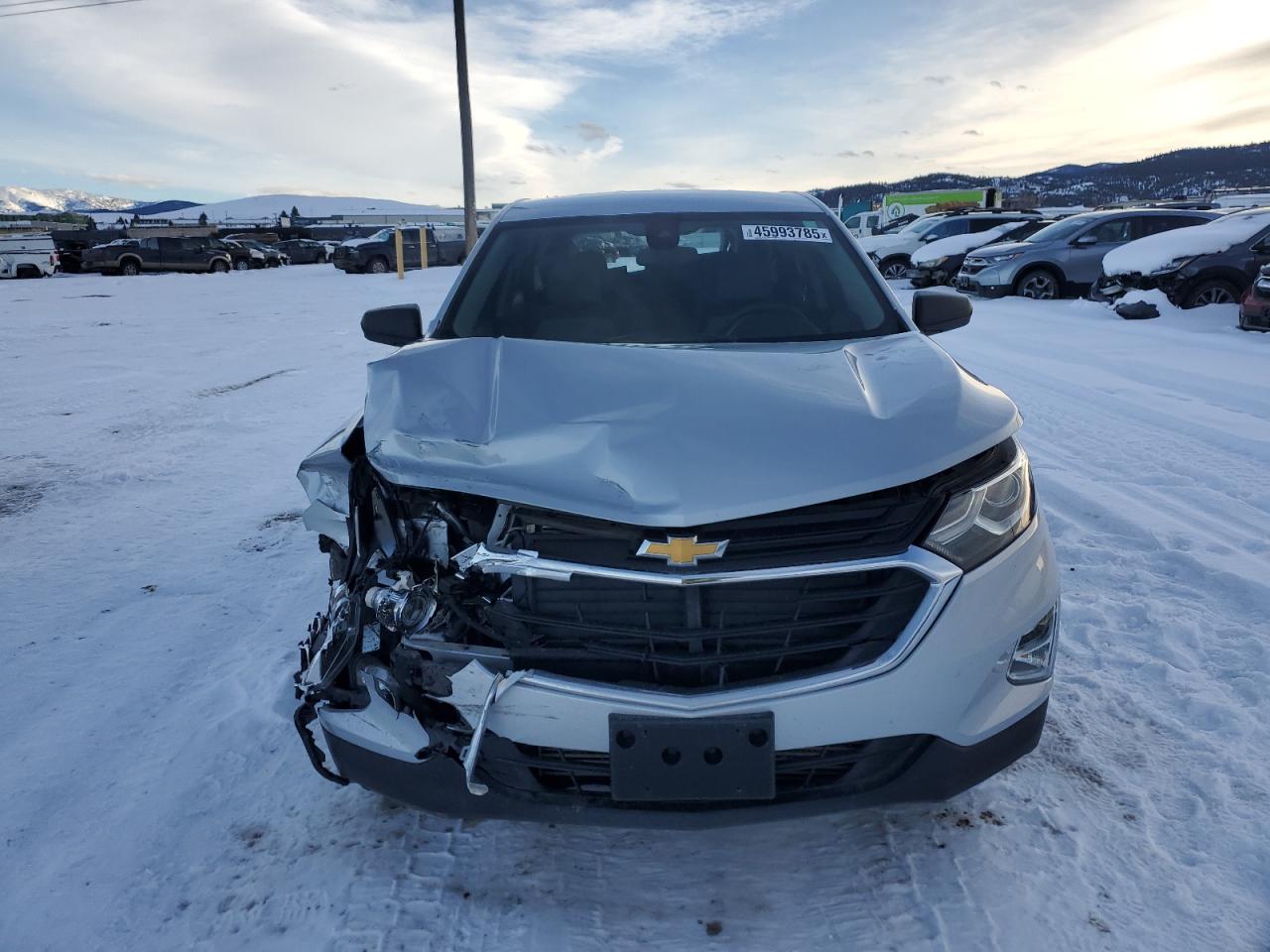 2020 Chevrolet Equinox VIN 2GNAX5EVXL6203143 Copart auction photo, rear end / front end damage thumbnail 5