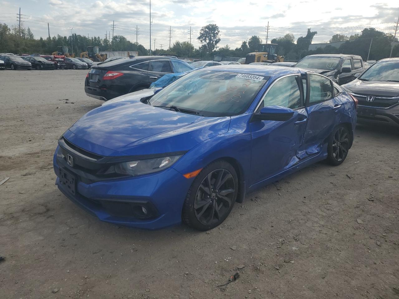 2019 Honda Civic VIN 19XFC2F80KE025047