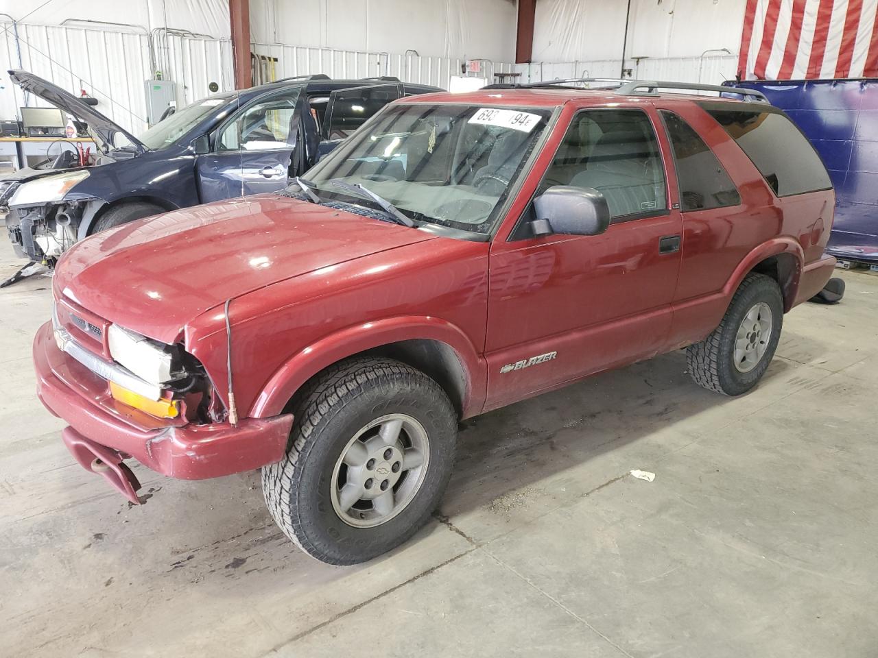 1999 Chevrolet Blazer VIN 1GNCT18W7XK193241