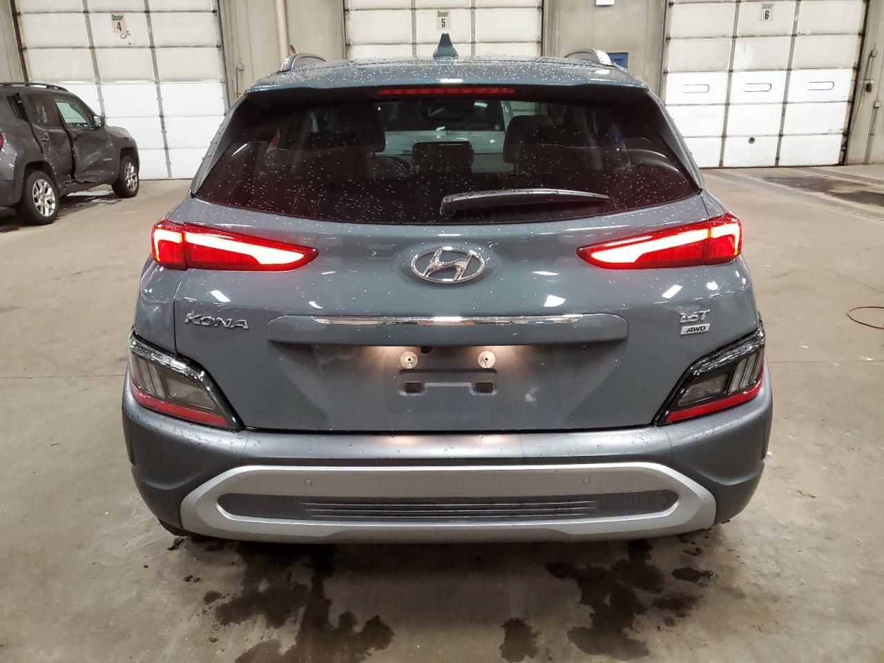 2023 Hyundai Kona VIN KM8K5CA35PU934352 Copart auction photo, all over / undercarriage damage thumbnail 6