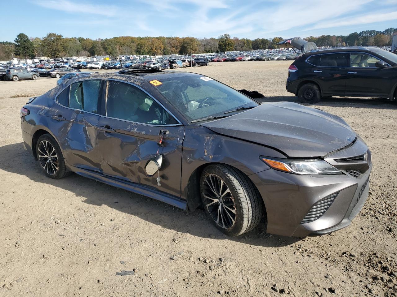2019 Toyota Camry VIN 4T1B11HK1KU203231 Copart auction photo, all over damage thumbnail 4