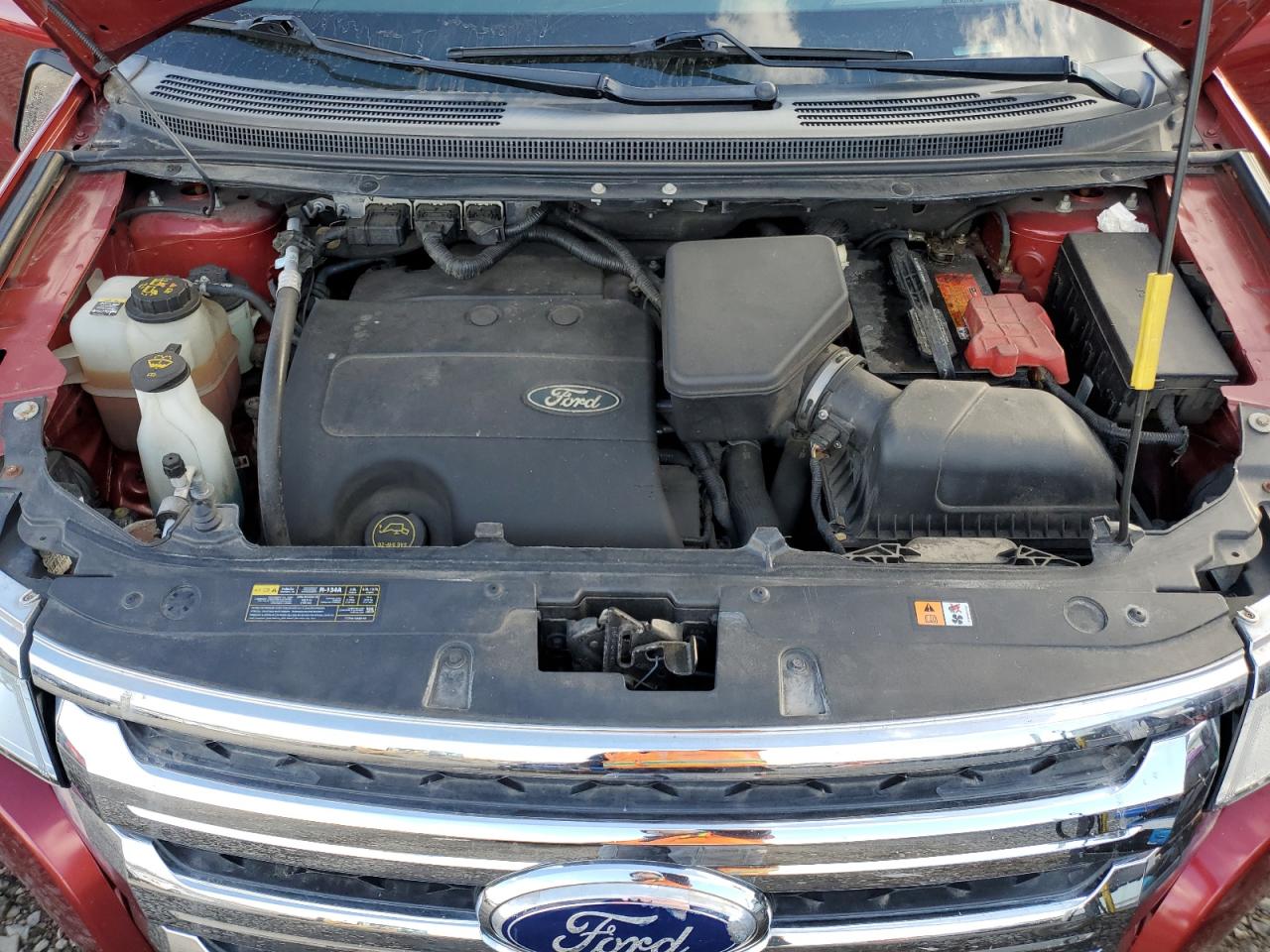 2014 Ford Edge VIN 2FMDK4KC7EBA65150 Copart auction photo, side damage thumbnail 13