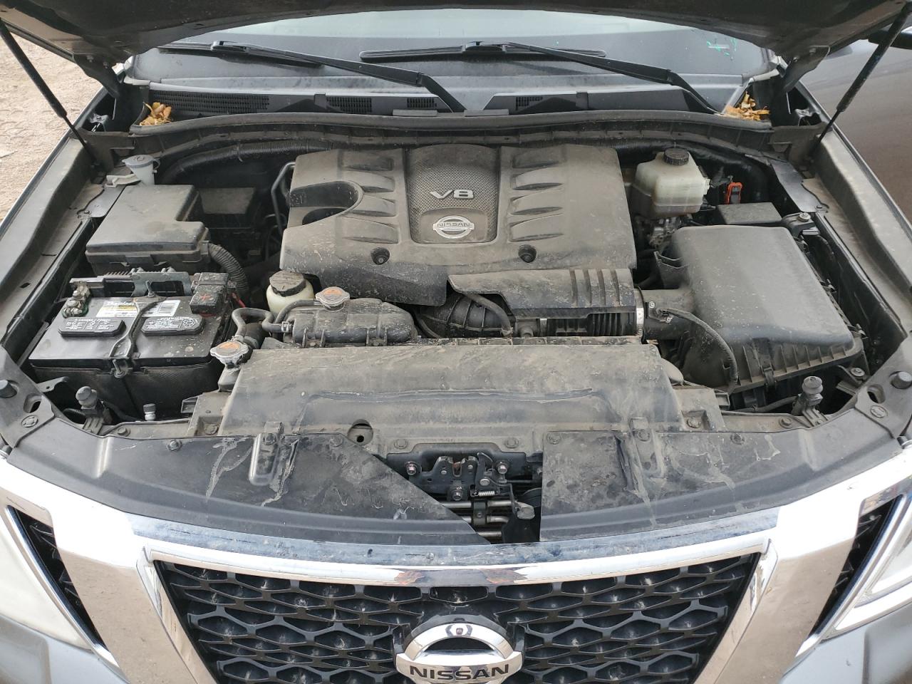 2017 Nissan Armada VIN JN8AY2NC6H9507119 Copart auction photo, hail damage thumbnail 12