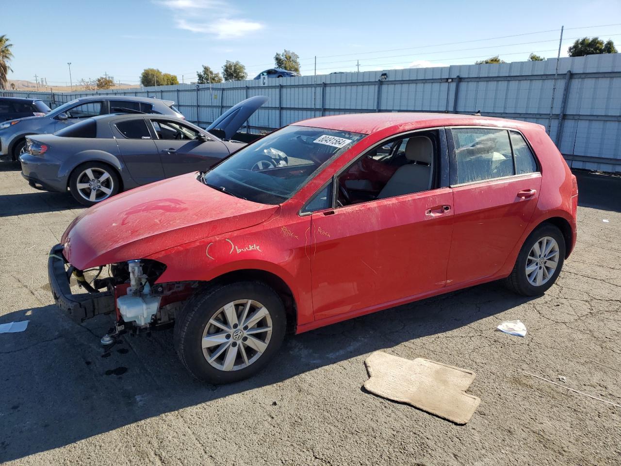 2015 Volkswagen Golf VIN 3VW217AU0FM018372