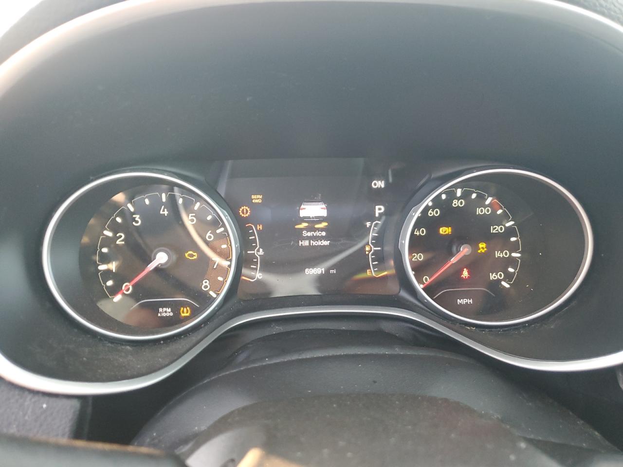 2018 Jeep Compass VIN 3C4NJDCB1JT117257 Copart auction photo, front end damage thumbnail 9