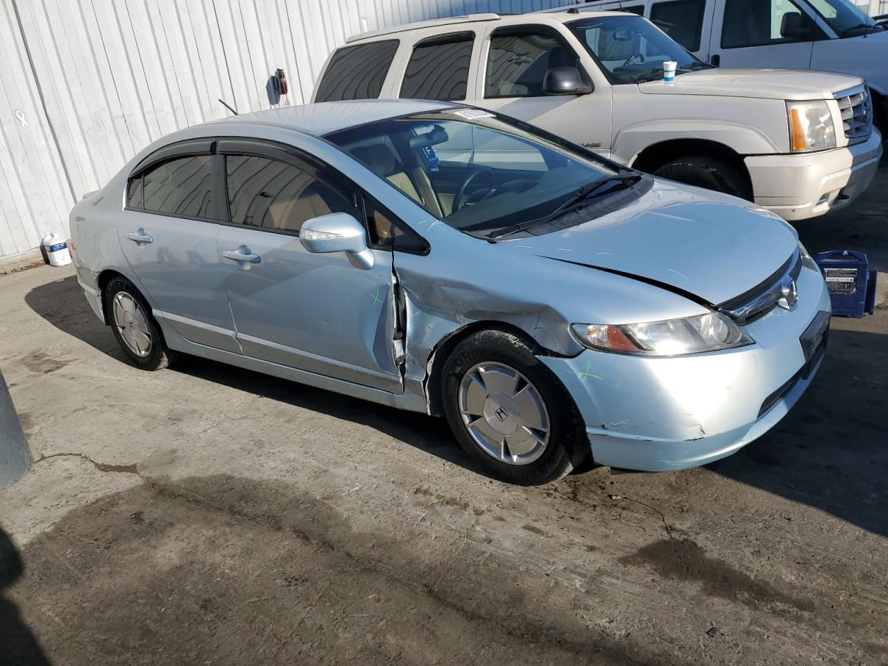 2008 Honda Civic VIN JHMFA36288S016253 Copart auction photo, front end / minor dent/scratches damage thumbnail 4