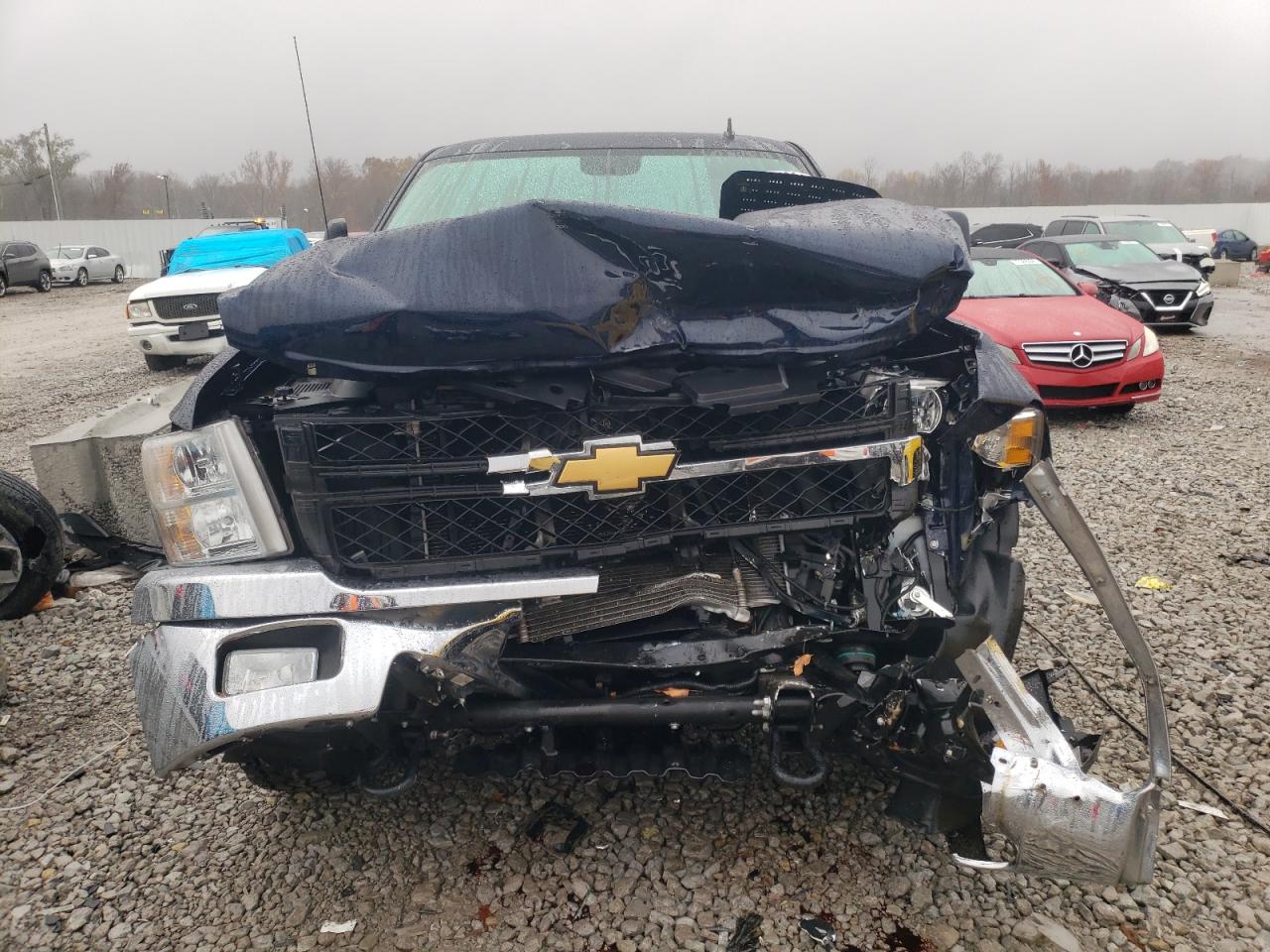 2012 Chevrolet Silverado VIN 1GC2KXCGXCZ125527 Copart auction photo, front end damage thumbnail 5